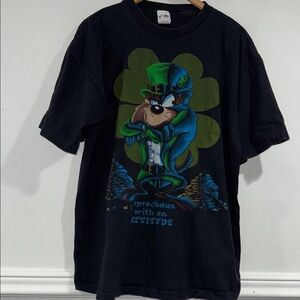 Warner Bros. Looney Tunes Black Tee